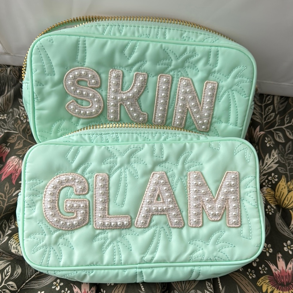 Stoney Clover Lane Palm dreams small pouches